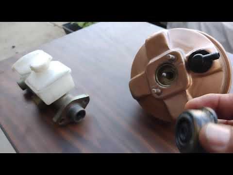 MGB 1974.5 to 1980 Brake boost servo vacumme leak repair and replace.