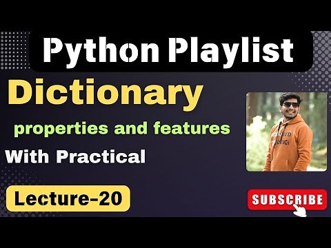 20.Python Dictionary Tutorial: Best Practices & Examples | python playlist