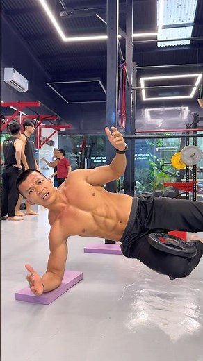 Bài Copenhagen giãn cơ khép đùi trong #lhworkout