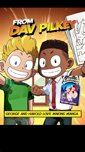 It's Captain Underpants: The First Epic Manga by Dog Man creator Dav Pilkey with New Flip-o-Ramas