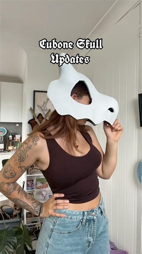Cubone cosplay updates! #cosplay #pokemoncosplay