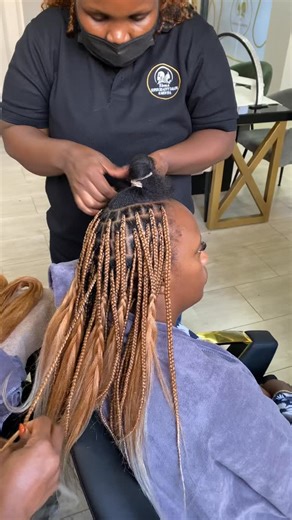 Knotless twists are the perfect balance between protection and style. This lightweight, tension-free technique helps reduce stress on the scalp while giving a neat, natural finish that lasts. If you’re looking for a protective style that prioritises the health of your hair without compromising on appearance, this is an excellent choice. Appointments now available book your knotless twists today. | Super Beauty Barber N Nails