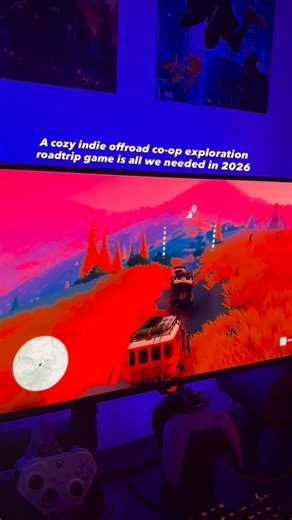 Meet | Gaming Content Creator 🎮 on Instagram: "This game is called Over the Hill, an upcoming indie off-road exploration game developed by Funselektor Labs, creator of Art of Rally. Set for release in 2026 on PC (Steam), PS5, Xbox Series X|S, and Nintendo Switch 2. #gaming #gamer #cozygames #explore #fyp"