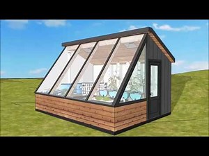 Serre solaire passive aquaponique