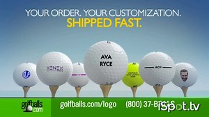 Golfballs.com TV Spot, 'Customize'