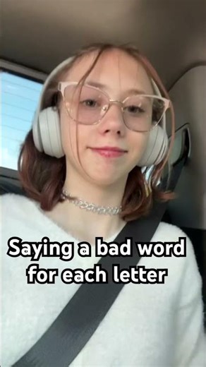 Saying a bad word for each letter... (Gone wrong)