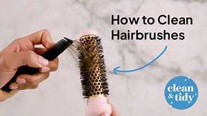 How to Clean Hairbrushes to Remove Lint and Buildup