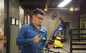 博泰克（BOWTECH）经典旗舰猎弓SR6箭速测试