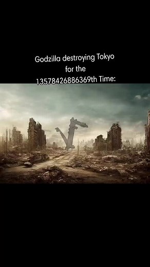 Literally every godzilla movies#fypシ #godzilla