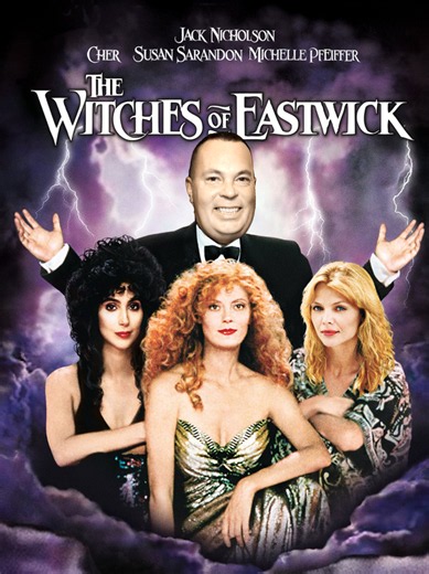 The Witches of Eastwick is wickedly fun 🧙‍♀️ This review is the 1987 movie with Jack Nicholson, Cher, Susan Sarandon, and Michelle Pfeiffer. Mean, funny, and a little unhinged 👀 #WitchesOfEastwick #JackNicholson #Horror #MovieReview #80sMovies