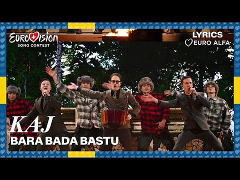 KAJ - Bara Bada Bastu | Lyrics | Melodifestivalen 2025