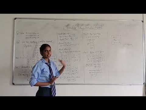 Crout's triangularization method,M3 3rd semester