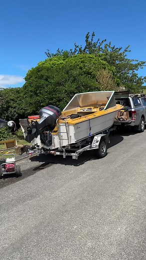 Boat spring clean #boat #cleantok #fishing