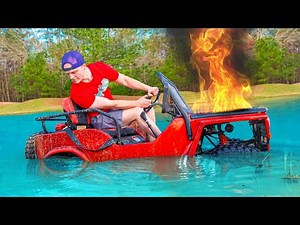 I DROVE MY JEEP INTO A LAKE…