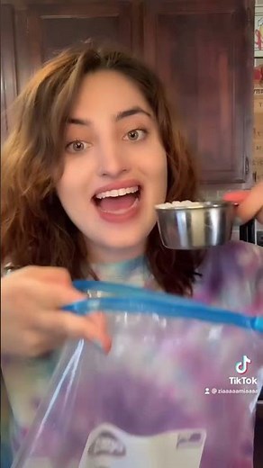 HOW TO MAKE 5 MINUTE ice cream in a zip lock bag #shorts