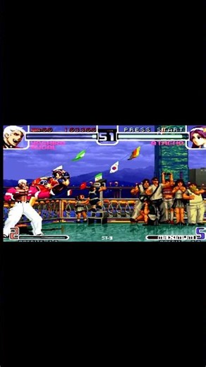 TAS Yashiro Nanakase and Athena Asamiya KOF 2002