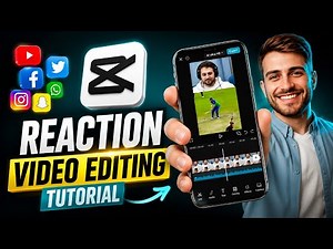How to Make Viral Reaction Videos in CapCut | Step-by-Step Editing Tutorial