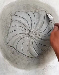 44K views · 766 reactions | Another technique making cement wall art | Andris Brick Art | Facebook