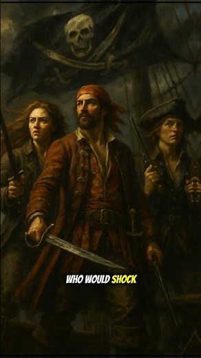 Calico Jack: pirate of the famous skull ands swords flag ☠️ #shorts #youtubeshorts #pirates #history