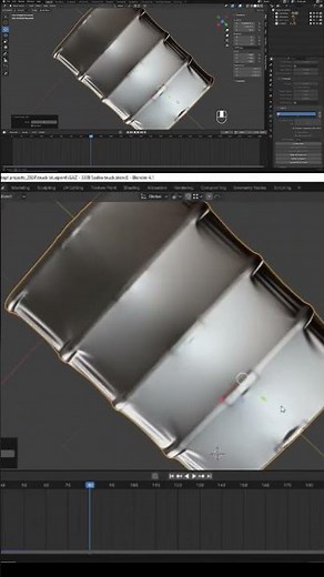 complete truck modeling blender 4.1