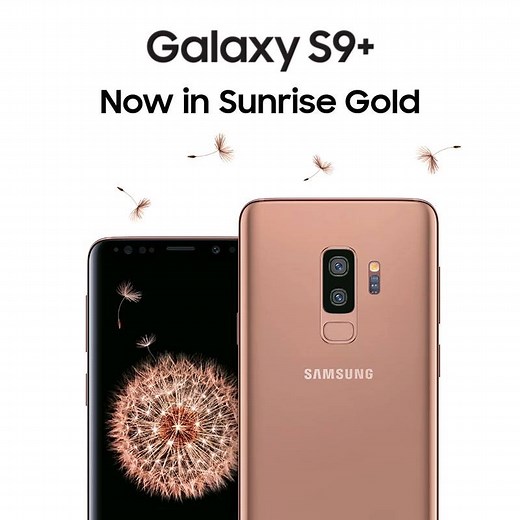 Witness the Sunrise with Samsung Galaxy S9plus, Now in Sunrise Gold color. Pre Book now. | Samsung