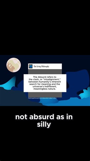 The Core Idea of Absurdism, Explained #fyp #absurdism #camus #rovtazek