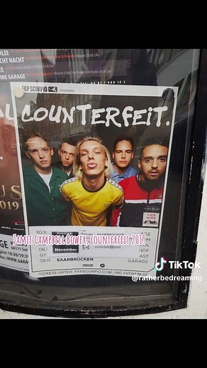 Jamie Campbell Bower's Band Counterfeit Live Performance