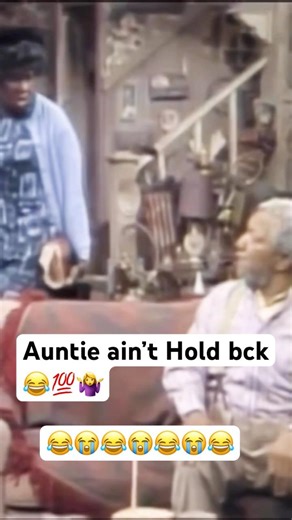 Aunt ester didn’t play the radio with Fred when it came to Lamont lool #funny #comedy #comedyjokes