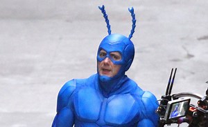 Peter Serafinowicz Suits Up for ‘The Tick’ Filming in NYC!