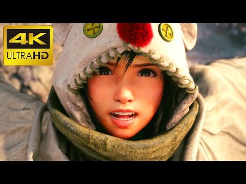 Final Fantasy 7 Remake - YUFFIE Intro Cutscene 4K 60FPS (FF7 INTERmission)