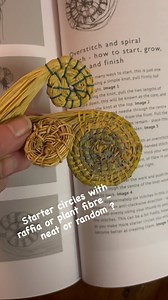 How to make starter circles for coiling basketry work is also included in our Finding Form with Fibre book - available through our website in Australia or Amazon if your in the rest of the world. #basketcoiling #basketryart #sustainablecraft #australianbasketry #sculpturalbasketry | Craft School Oz