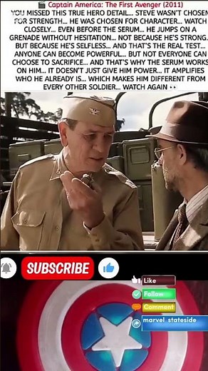 Captain America’s TRUE Hero Moment You Missed | The First Avenger Detail Explained