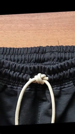 Genius Drawstring Knots for Pants You Didn’t Know! 😱 Easy & Fast Tricks