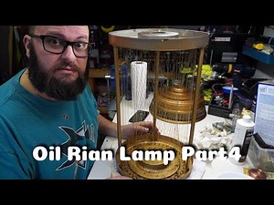 Oil Rain Lamp part 4: Cleaning this all up