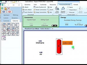 Aspen HYSYS Lecture 08 Conversion Reactor