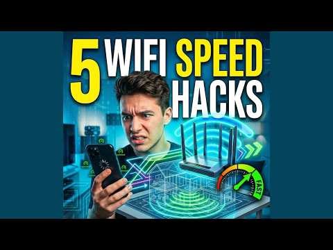 Top 5 Hacks to Increase WiFi Speed!