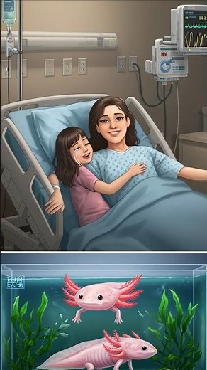 A Tiny Miracle: Meet the Magical Pink Axolotl #shorts #cute #axolotl