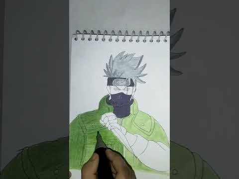 How to draw" kakashi hatake"(step by step)[part .2]