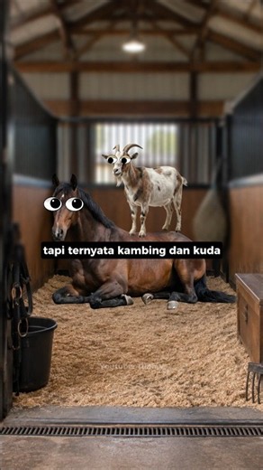 Kenapa orang zaman dulu masukin kambing ke kandang kuda?