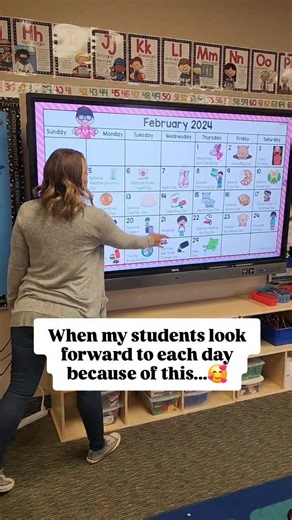 Look! 👀 A perfect piece to your calendar routine! 🤩 Once you try our calendar slides, you’ll never go back!!! Bonus…your students will look forward to them as much as you do! Comment FEBRUARY for the link! 🗓️ | Education to the Core