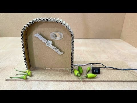 HOW TO MAKE SALAD AND VEGETABLES CUTTING MACHINE AT HOME !