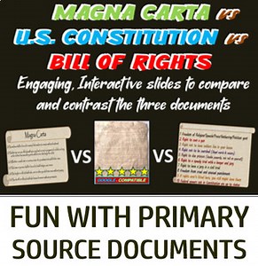 Magna Carta vs. U.S. Constitution vs. Bill of Rights