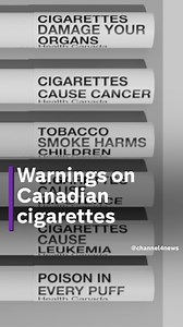 Canada will be posting warning labels directly on cigarettes as part of Canada Health’s attempt to reduce tobacco use to less than 5% by 2035. #healthcanada #cigarettes #canandanews #smoking #stopsmoking | Channel 4 News