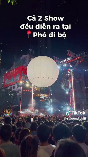 Lần đầu tiên Sài Gòn có 6 show nhạc 1 ngày 🎤 🔥 #saigonnow #mytam #soobin #haohaoconcert #fyp