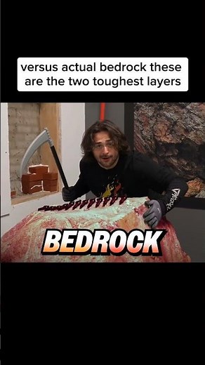 Preston tests 100 layers of glass vs bedrock like n follow for more