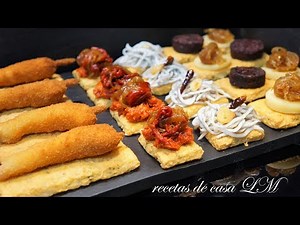 ASSORTED CANAPÉS FOR CHRISTMAS: EASY AND QUICK