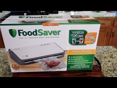 FoodSaver FM2110 - Product Review
