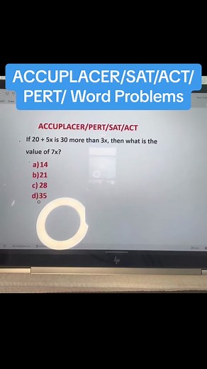 Accuplacer/SAT/ACT/PERT: Solving application problems involving linear equations. Math made easy by Professor G! #accuplacer #accuplacertest #accuplacermath #testpreparation #testpreparation #satprep #sattutor #sattest #sattips #tutorial #math #mathematics #psat #psatprep #sat2023 #foryoupage #fyp #middleschool #highschool #college #mathmadeeasybyprofessorg #applicationproblems