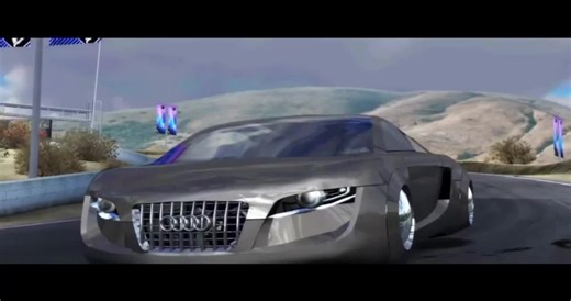 Driving The One And Only Audi RSQ Concept In Need For Speed Prostreet Pepega Edition #10cyl #v10 #carcommunity #AudiRs #audiq