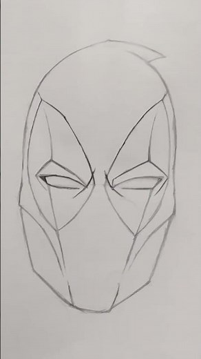 How to draw deadpool comic